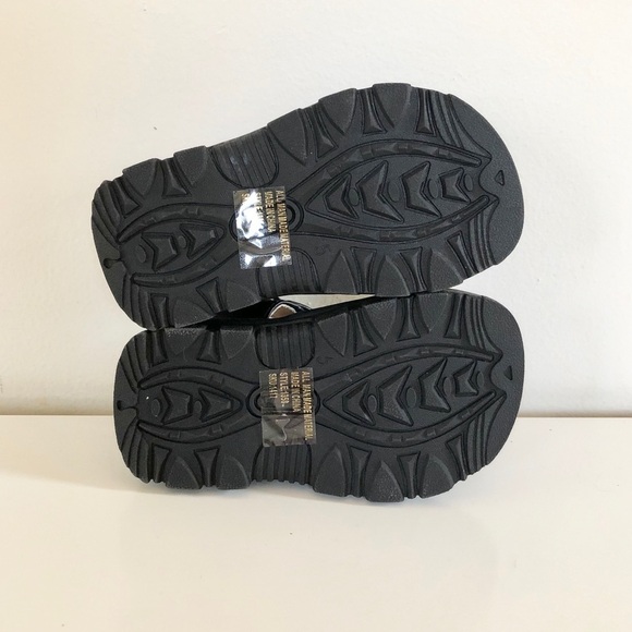 Venini Toddler Black Strap Sandals Boys Size 5 - Picture 6 of 12